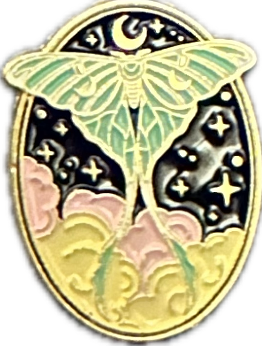 Moth and Butterfly pins - Sunlitsage
