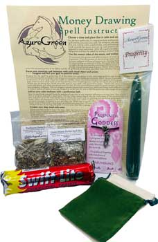 Money Drawing Ritual Kit - Sunlitsage