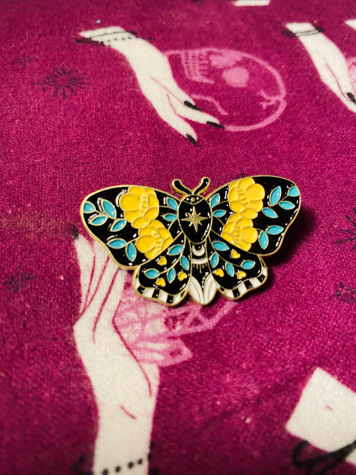 Moth and Butterfly pins - Sunlitsage