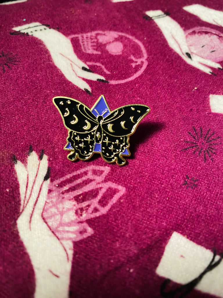 Moth and Butterfly pins - Sunlitsage