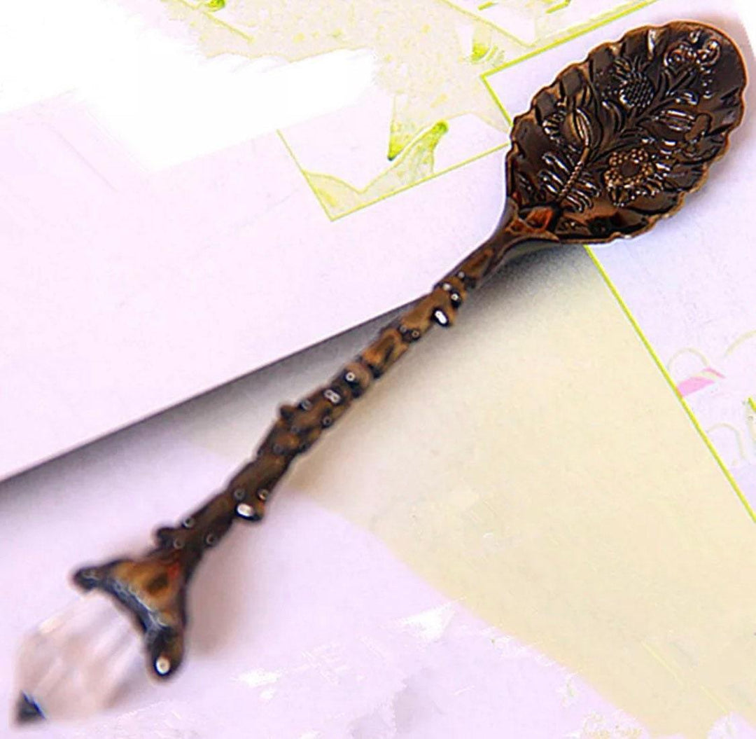 Herbal Teaspoon Apothecary Spoon/Herb Spoon/Witch Alter Spoon/Witch Tool/Wiccan/ - Sunlitsage