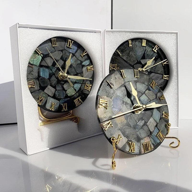 Labradorite Clock - Sunlitsage