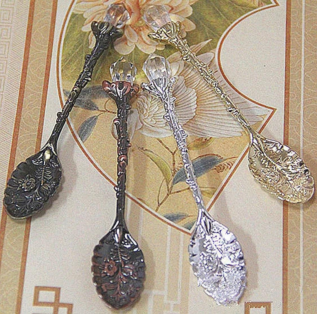 Herbal Teaspoon Apothecary Spoon/Herb Spoon/Witch Alter Spoon/Witch Tool/Wiccan/ - Sunlitsage