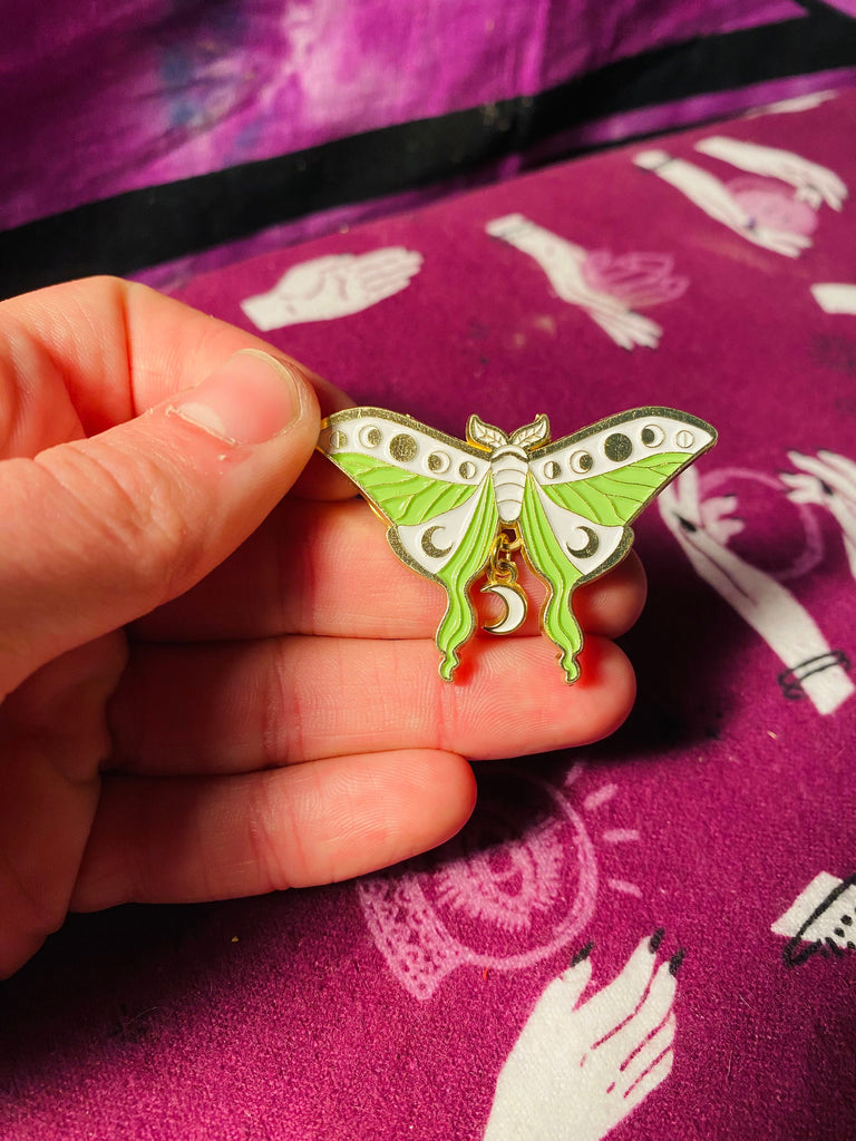 Moth and Butterfly pins - Sunlitsage
