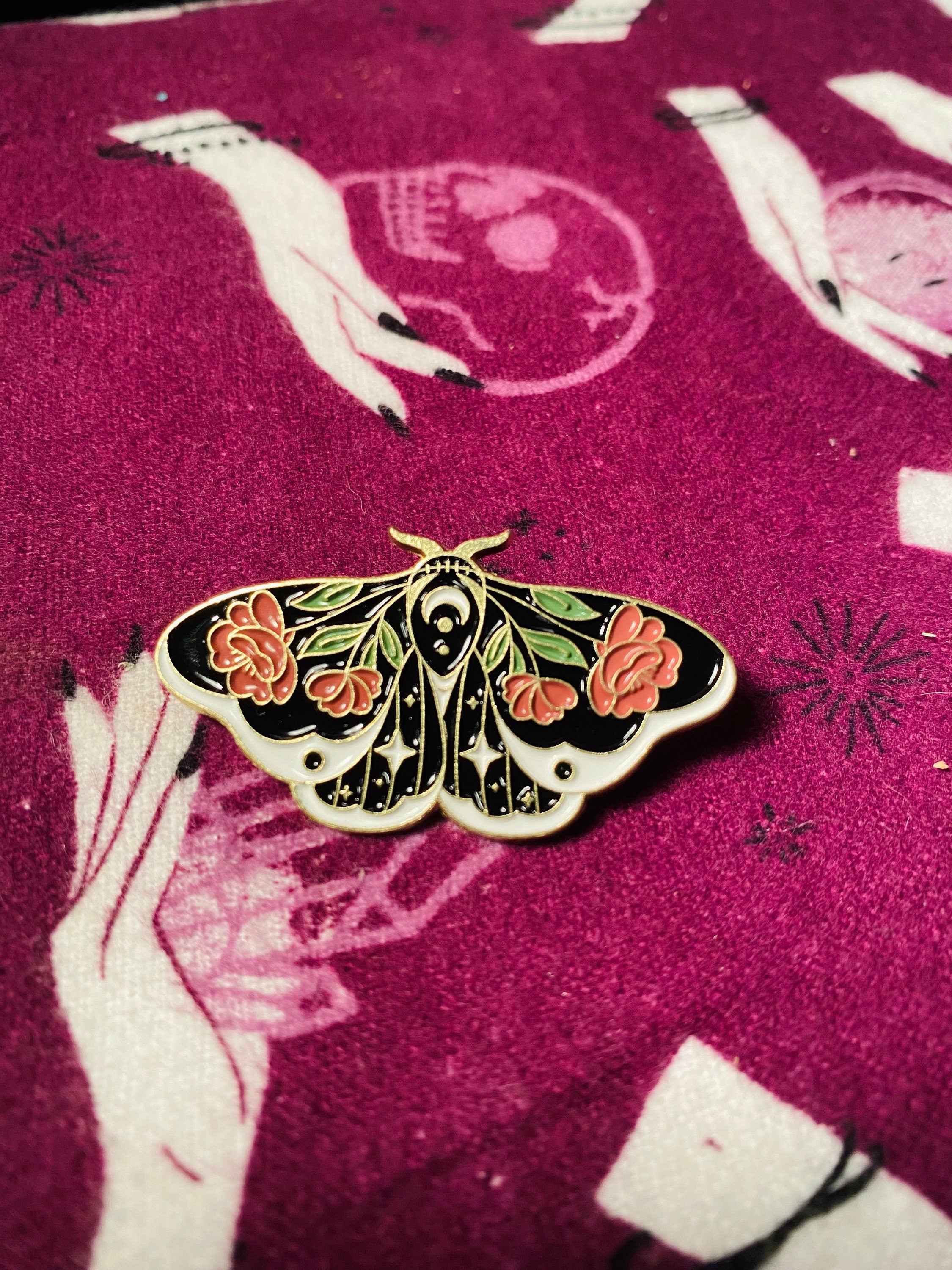 Moth and Butterfly pins - Sunlitsage